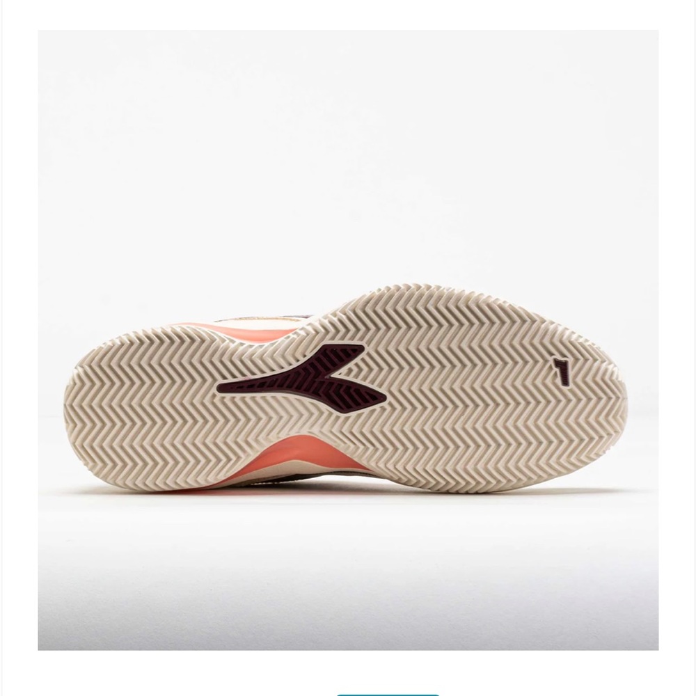 Diadora Blushield Torneo 3 AG Womens Clay Tennis Shoe size 7.5 new never worn - Picture 4 of 13